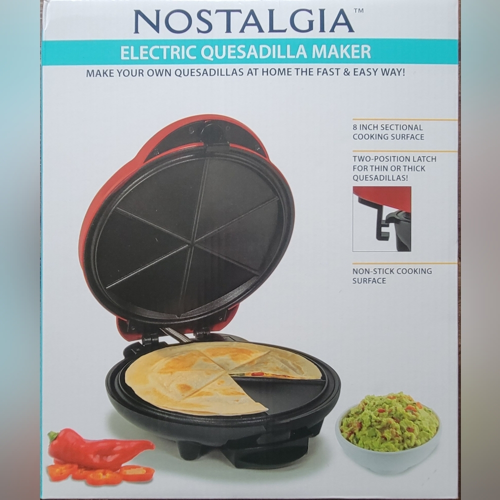 Nostalgia Electric quesadilla maker